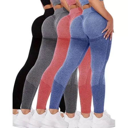 Kit 4 Calça Legging Levanta Bumbum - Zero Transparência GymMax