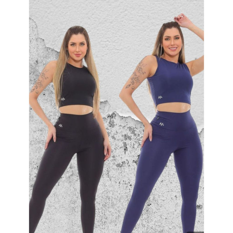 KIT C/ 2 Conjunto GymMax Academia