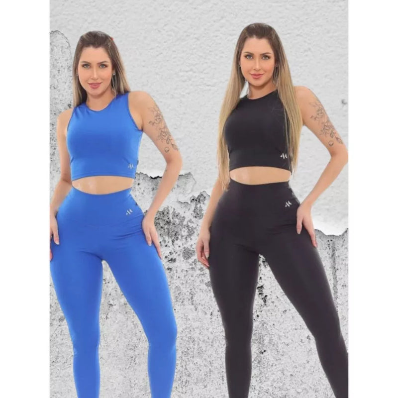 KIT C/ 2 Conjunto GymMax Academia