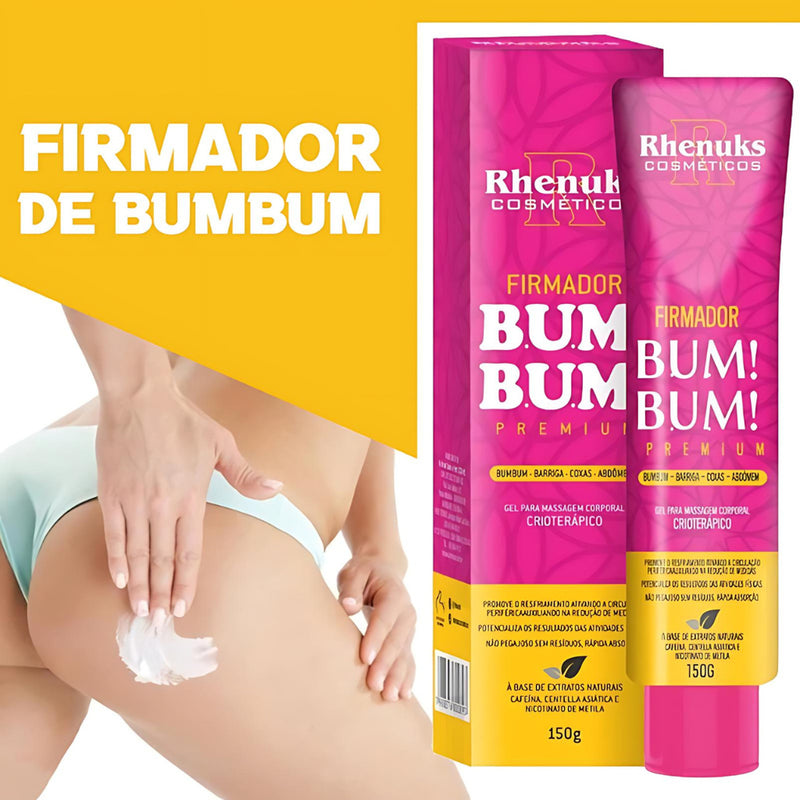 Kit 3 Creme Empina BUMBUM Firmador e Aumenta - Elimina Estrias e Celulites Premium