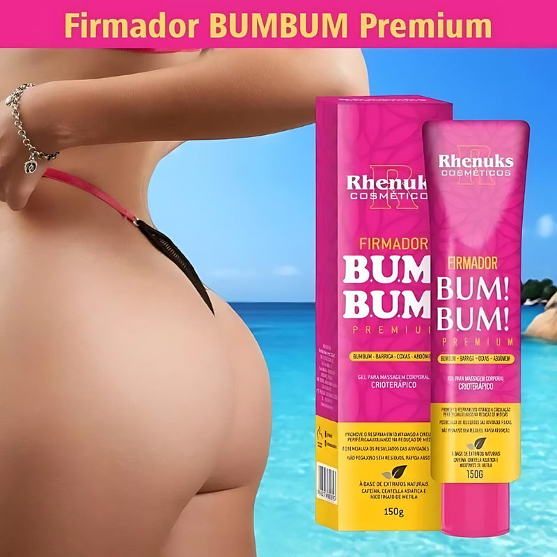 Kit 3 Creme Empina BUMBUM Firmador e Aumenta - Elimina Estrias e Celulites Premium