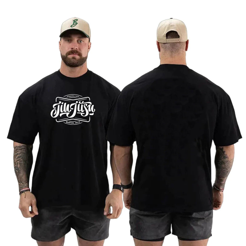 Camisa Oversized Academia - Jiu Jitsu